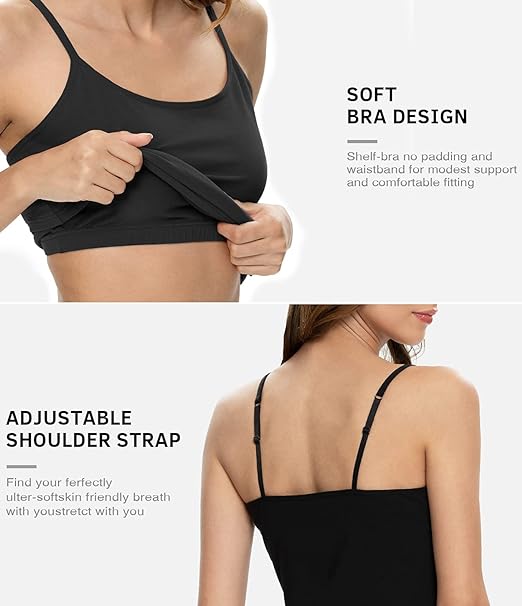 Tank With Built-In Bra