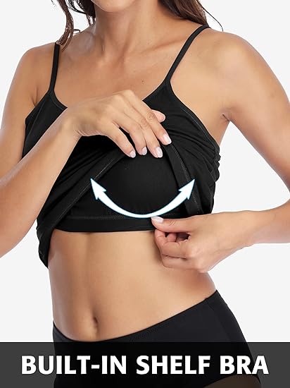 Tank With Built-In Bra