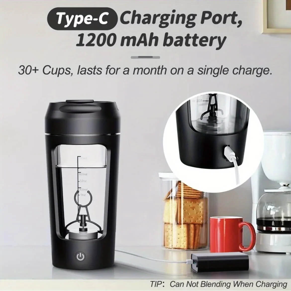 Rechargeable Electric Supplement Shaker