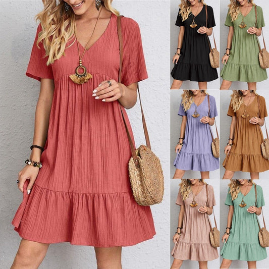 🔥 Hot summer sales 🔥 Retro V-neck women's clothing